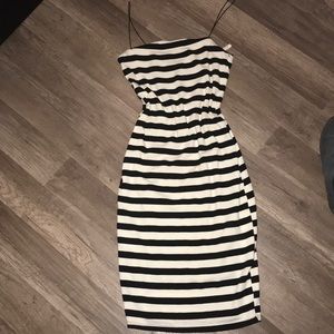 Stripe mini dress